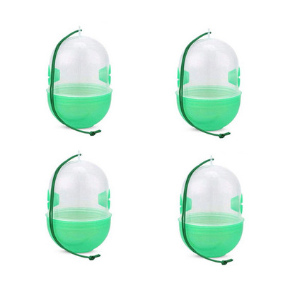 4 vnt uodų vapsvų gaudyklė naikina kenkėjus musių žudikas Azijos širšių gaudytojas, kabantis, žudantis nuo bičių geltonsparnių uodų kenkėjų.