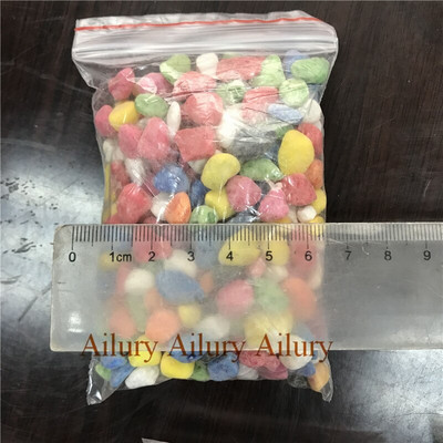 200g Mai multe pietricele pietricele albe de flori de ploaie pietricele pentru rezervor de pești ghivece decorative cărnoase în ghivece accesorii de grădinărit pietre colorate