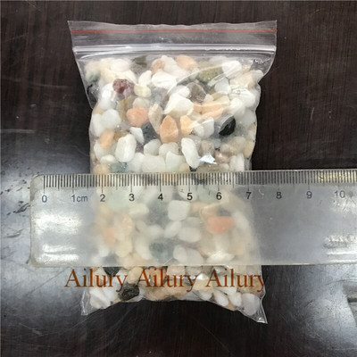 200g Mai multe pietricele pietricele albe de flori de ploaie pietricele pentru rezervor de pești ghivece decorative cărnoase în ghivece accesorii de grădinărit pietre colorate