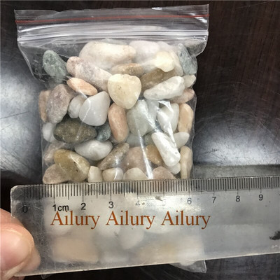 200g Mai multe pietricele pietricele albe de flori de ploaie pietricele pentru rezervor de pești ghivece decorative cărnoase în ghivece accesorii de grădinărit pietre colorate