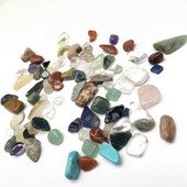 200G prírodný zmiešaný kameň biely kryštál ružový kremeň nepravidelného tvaru kameň Reiki liečivá bytová dekorácia