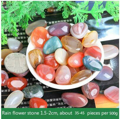 Lietaus gėlių akmuo Akvariumas Spalvoti akmenukai Gėlių vazonai Dekoratyviniai akmenys sodo daržininkystė sodo puošmena