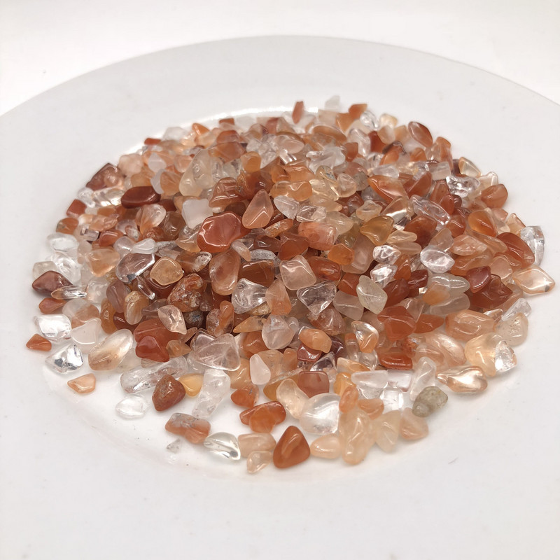 200 g prirodnog crvenog kristala, ljekovitog šljunka, kvarcnog minerala, pejzažnog akvarija, lonca za cvijeće, kamenja za ukras