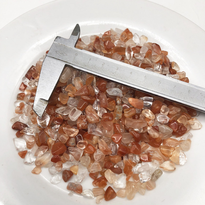 200 g prirodnog crvenog kristala, ljekovitog šljunka, kvarcnog minerala, pejzažnog akvarija, lonca za cvijeće, kamenja za ukras