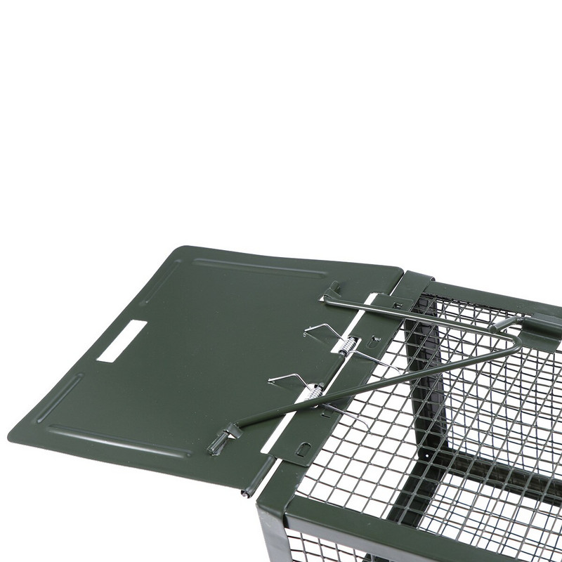 Humánna živá klietka pre zvieratá, pasca na potkany, domáce použitie, chytač živých hlodavcov (zelená)