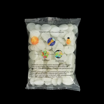 Švyti tamsoje sode Akmenukai Šviečiantys akmenys Uolos takams Sodo takas Terasa Veja Kieme Žuvų rezervuaras Dekoratyviniai šviečiantys akmenys