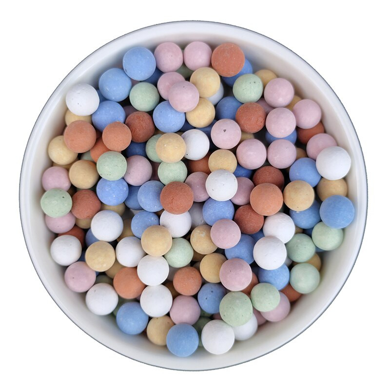 500g Kultúra Botanika Maľovaná keramika Viacfarebný mäsiarsky kameň Dekorácia kvetináča Anion Pôda Voda Keramická guľa Záhradné potreby