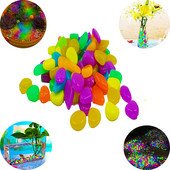 100 db Kerti kavics, világító kő szikla, sétány világító kavics, kültéri dekoratív akvárium akvárium kerti díszkő