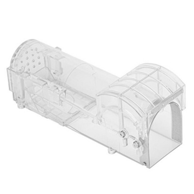 Nová pasca na myši, opakovane použiteľná inteligentná posuvná vedrová vedrová pasca na myši a potkany, humánna alebo smrteľná pasca s automatickým resetom, štýl dvierok pre potkany, viacúčelová pasca