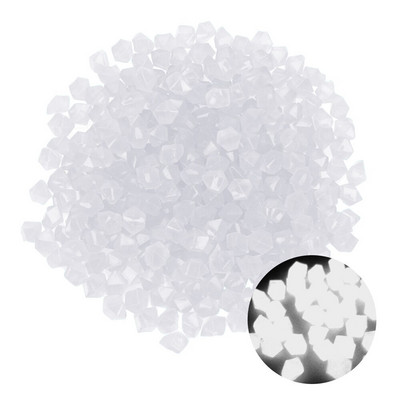 Aproximativ 180 g/pachet Piatră luminoasă Pietriș strălucitor Pietriș Decorare grădină 14 mm Pietrur artificial aproximativ 200-300 bucăți/pachet