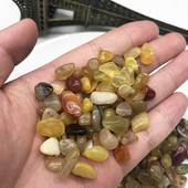 200G prírodný karneol Nanjiang, žltý achát, štrk, krištáľ, záhradná dekorácia, nepravidelná liečivá energia pre akvárium