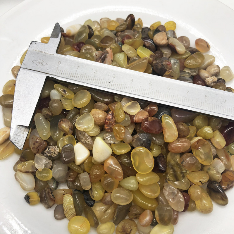 200G prírodný karneol Nanjiang, žltý achát, štrk, krištáľ, záhradná dekorácia, nepravidelná liečivá energia pre akvárium