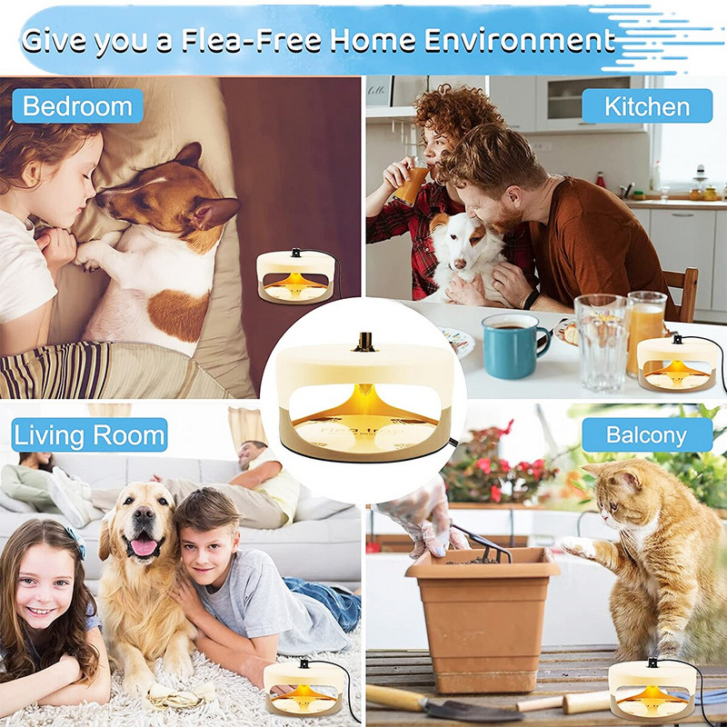 5 vnt., vienkartiniai blusų gaudyklės lipdukai, pakaitiniai trinkelės, netoksiški klijų diskai vabzdžiams, musėms nuo uodų, apsaugoti naminius šunis