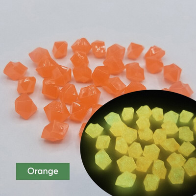 300 vnt. / Krepšys Lauko Šviečiantys akmenys Šviečia Tamsoje Sode Akmenukai Akvariumo Akvariumo Akvariumo Šviečiančio žvyro mišinys