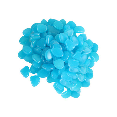 200 buc Pietrele strălucitoare Roci pentru amenajare a teritoriului Pietre strălucitoare Pietre de grădină în aer liber Pietriș Pietriș care strălucește în întuneric Pietricele pentru casă