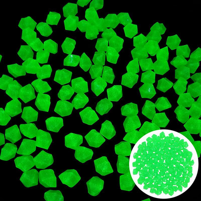 300 ks/balenie Svietiace kamienky Svetelné kamene Domov Záhrada Akvárium Chodník Cesta Dvor Svietiace v tme Svetelný kameň Dekorácia 8z