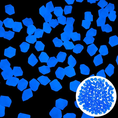 300db/zsák Kerti világító kövek a sötétben világító dekoratív kavics kültéri sétányokhoz kerti ösvényhez terasz gyep udvar lakberendezéshez