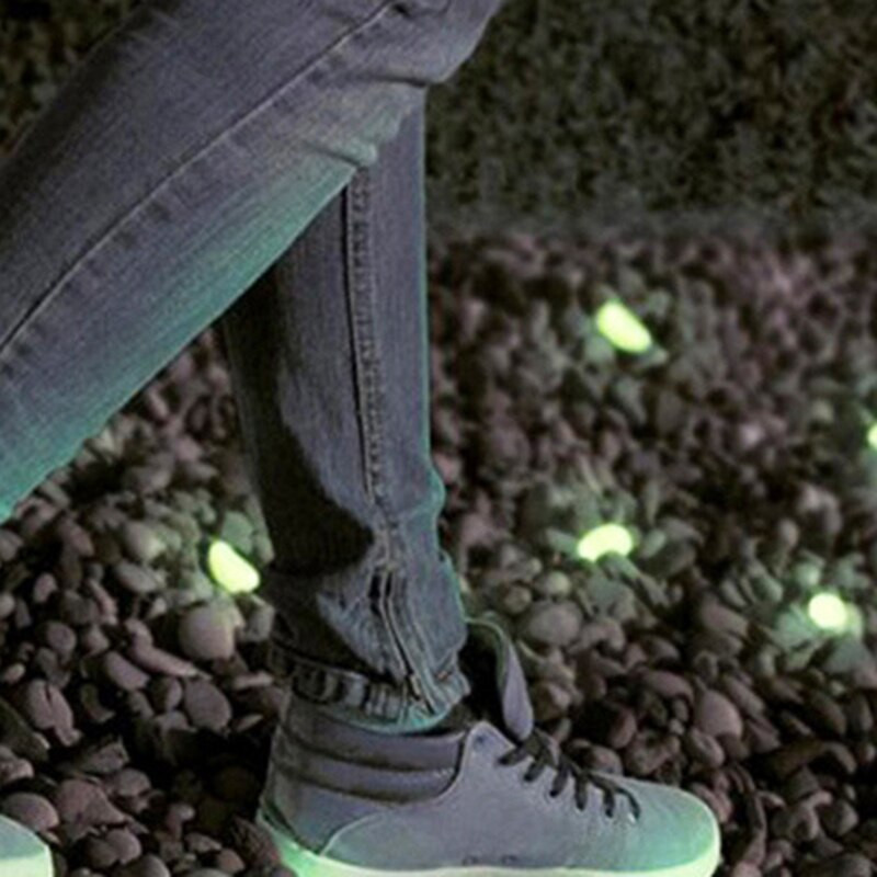 Φωτεινοί βράχοι με βότσαλα Λαμπερές διακοσμητικές πέτρες Βράχοι Διακοσμητικά χαλίκια για πεζοδρόμιο κήπου Διακόσμηση δεξαμενής ψαριών NDS