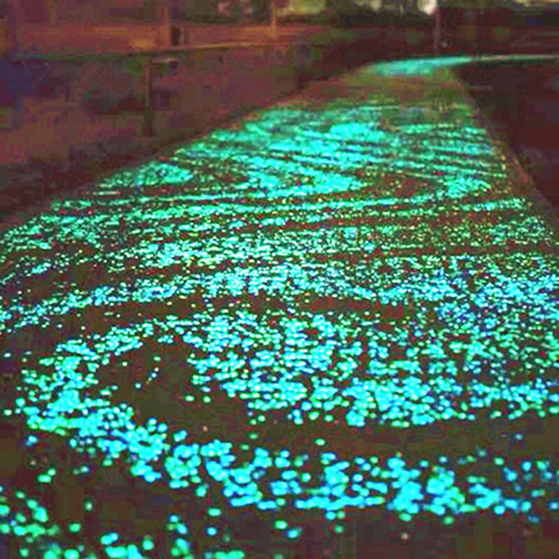 Φωτεινοί βράχοι με βότσαλα Λαμπερές διακοσμητικές πέτρες Βράχοι Διακοσμητικά χαλίκια για πεζοδρόμιο κήπου Διακόσμηση δεξαμενής ψαριών NDS