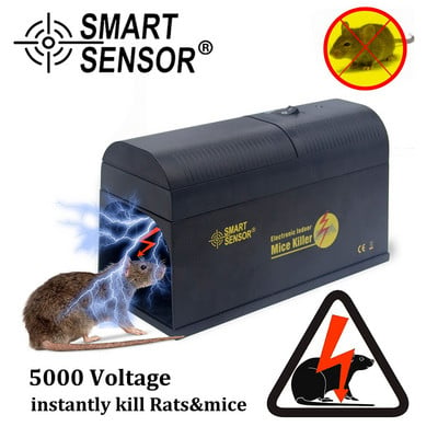 Nouă capcană electrică de înaltă tensiune pentru șobolani, ucigaș de șoareci, șoarece electronic pentru rozătoare, pentru uz casnic, pentru combaterea dăunătorilor, capcană pentru uciderea șobolanilor