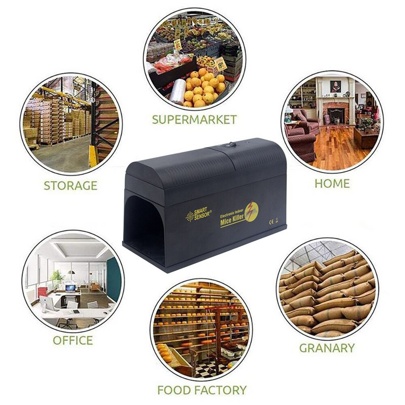 Uus elektriline kõrgepinge hiire rotilõks hiiretapja elektrooniline näriliste hiir koduseks kasutamiseks kahjuritõrje rottide tapmislõks