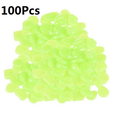 200 vnt Šviečiantys akmenukai, šviečiantys tamsoje, skirti vestuvių vakarėliui, renginio reikmenys Sodininkystė Baseinas Baras Dekoravimo uolos