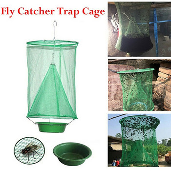 The Ranch Fly Trap Επαναχρησιμοποιήσιμη Fly Catcher Killer Cage Net Trap Pest Bug Catch για εσωτερικά ή εξωτερικά οικογενειακά εστιατόρια σε φάρμες