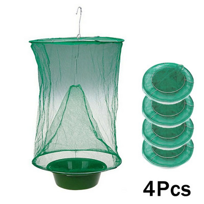 Capcană pentru muște din fermă Capcană reutilizabilă pentru muște, cușcă ucigașă, plasă, capcană pentru dăunători, pentru ferme de familie, în interior sau în aer liber, restaurante