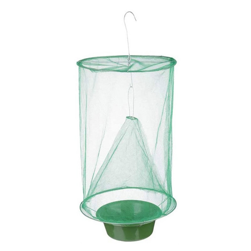 4 csomag összecsukható akasztós légycsapda kültéri ranch légycsapda újrafelhasználható ranch légycsapdák kültéri kerti lópajta farm udvarához