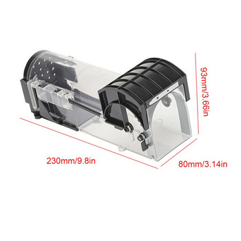 Капан за мишки за многократна употреба No Kill Rats Cage Mousetrap Smart Mouse Trap For Mice Catcher Автоматични капани за плъхове Аксесоари за контрол на домашни любимци