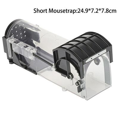 Újrafelhasználható egérfogó, nem ölő patkányok ketrecben Egérfogó Intelligens egércsapda egérfogóhoz Automatikus patkánycsapdák Kisállatvezérlő tartozékok