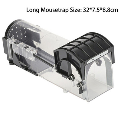 Újrafelhasználható egérfogó, nem ölő patkányok ketrecben Egérfogó Intelligens egércsapda egérfogóhoz Automatikus patkánycsapdák Kisállatvezérlő tartozékok