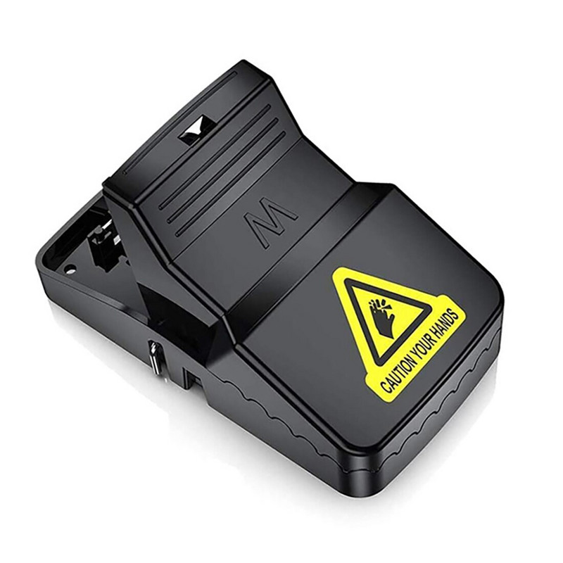 Silná citlivá veľká opakovane použiteľná pružinová pasca na potkany, myši, pasce na myši, plastový lapač, zabijak hlodavcov, kontrola škodcov, myš