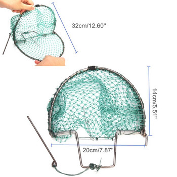 Нова 49X30cm мрежа за птици Ефективен хуманен жив капан за лов на чувствителни пъдпъдъци Хуманен капан за лов на градински консумативи Контрол на вредителите