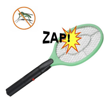 Κουνουπιών Killer Electric Fly Swatter Pest Repeller Bug Zapper Racket Kills Electric Suquito Anti Fly Long Handle for Room
