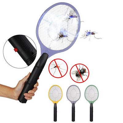 Ηλεκτρική ρακέτα κουνουπιών Killer Ηλεκτρική φριτέζα μυγοσκόπησης μύγες Ασύρματη μπαταρία τροφοδοσία Bug Zapper έντομα Ρακέτα σκοτώνει το σπίτι Bug