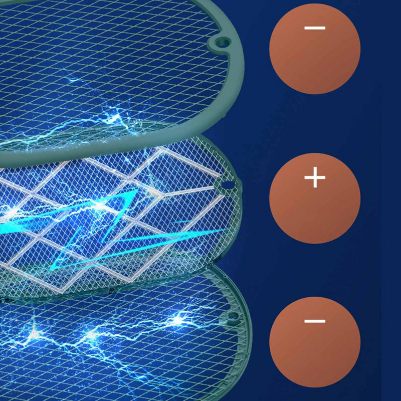 Du viename USB 4000 V elektrinė vabzdžių raketė, USB įkraunama vasaros uodų svaidyklė, naikinanti musių vabzdžių gaudykles