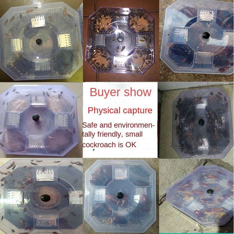 1 ks netoxická pasca na šváby, lapač švábov, fyzické zachytenie, opakovane použiteľná bezpečnosť pre deti a domáce zvieratá, ekologická kontrolná návnada