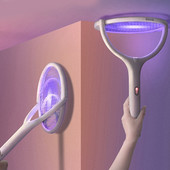 Elektrinė musės svaidyklės raketė, besisukanti C tipo įkraunama raketė nuo uodų užsegimo raketė, skirta uodų gaudyklės žudikui viduje