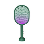 Mosquito Swatter Fly Zapper Racket 2 In 1 with Purple Lamp Seduction Trap Zapper USB акумулаторна Bug Swatter Quality Sleep Tool