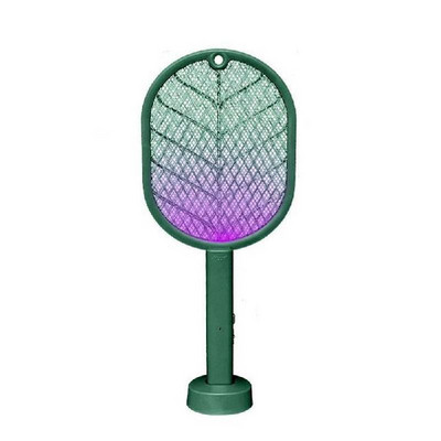 Mosquito Swatter Fly Zapper Racket 2 In 1 with Purple Lamp Seduction Trap Zapper USB акумулаторна Bug Swatter Quality Sleep Tool