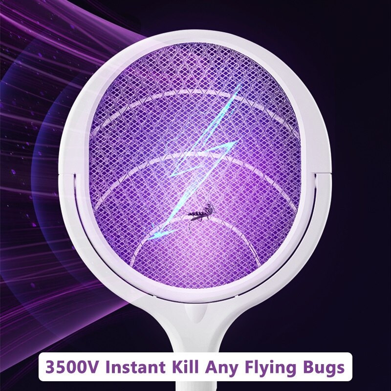 90-stupňová otočná elektrická raketa na zabíjanie komárov, UV lampa na zabíjanie komárov, nabíjanie cez USB, letná lapač na komáre, muchy, mucholapka, hmyz, zapper