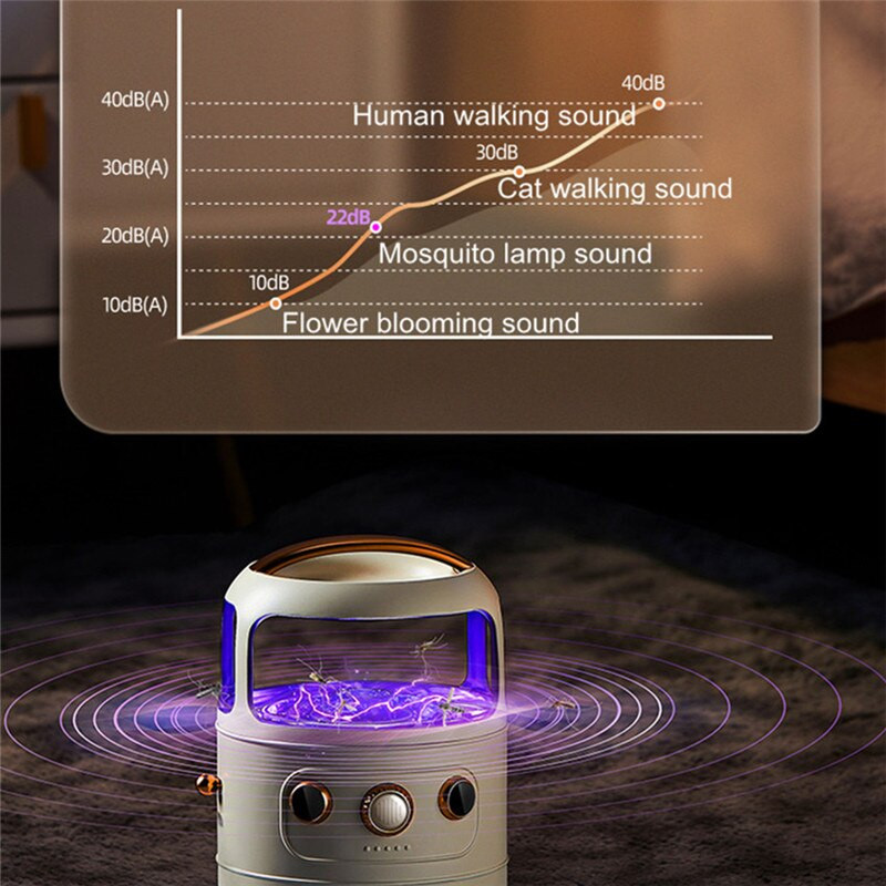 Senovinis elektrinis uodų žudiko stalo dekoravimas nuo uodų gaudyklės C tipo įkrovimas 2000 V vabzdžių gaudyklė uodų gaudyklė Dropshipping