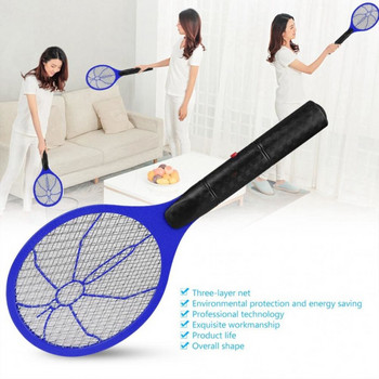 Електрически Fly Insect Bug Zapper Bat Handheld Insect Fly Swatter Racket Преносим Mosquitos Killer Pest Control за насекоми в спалнята