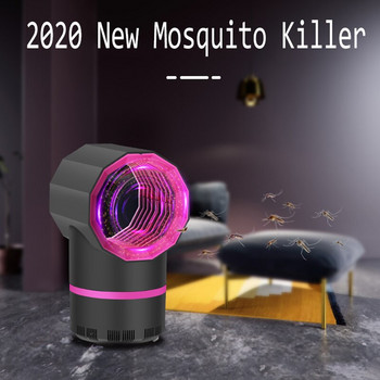 2020 Νέο Αποτελεσματικό Led Φωτιστικό Φωτιστικό Κουνουπιών Φωτιστικό USB Εντομοκτόνο Bug Zapper Παγίδα κουνουπιών Απωθητικό Φανάρι Dropshipper