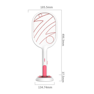 Ručni kućni električni reket protiv komaraca Reket za kukce Ubojice insekata Kućni vrt Lampa za zamku za muhe protiv komaraca