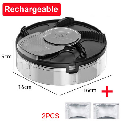 Automatinis įkraunamas vabzdžių gaudyklė, elektrinis gaudytojas, saugus vabzdžių kenkėjų musių gaudyklė su jauku, skirtu patalpų lauke