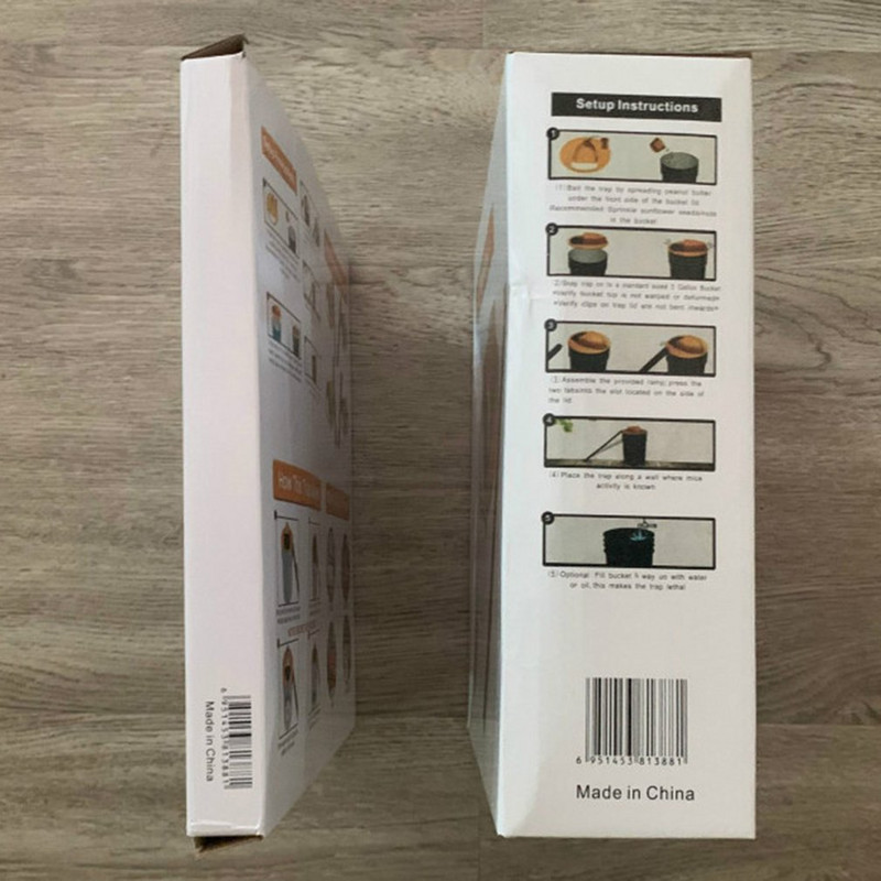 Capcană pentru șobolani Capcană pentru șoareci Capcană pentru șoareci Flip N Slide Capcană pentru șoareci Capcană pentru șoareci Înclinată Capcană pentru șoareci Resetare automată Design Balance Capcană pentru șoareci