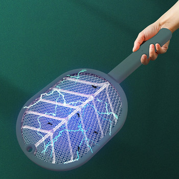 Електрически акумулаторен Flys Insect Racket Killer Swatter Catcher Trap Bug Mosquitos Repellent Insecticidal Wasp Pest Control