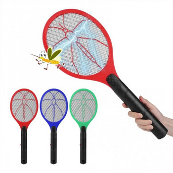 Mosquito Killer Electric Fly Swatter Pest Repeller Bug Zapper Racket Kills Electric Suquito Anti Fly Long Hand for Room
